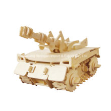 Boutique Colourless Wood Toy Vehicles-Tank